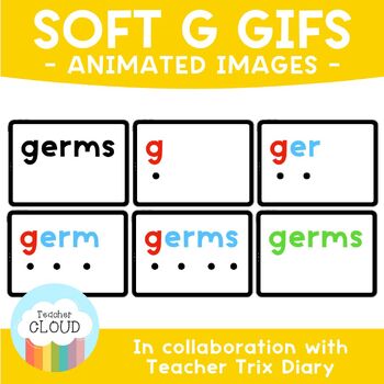 Preview of Soft G Words GIFS