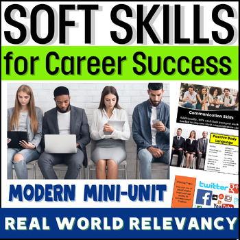 Preview of Soft Skills for Career Readiness, Exploration, Success - Workplace Communication