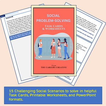 Preview of Communication Skills for Life  - Social Skills Problem-Solving Scenarios