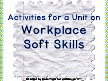 Preview of Soft Skills for the Workplace Unit