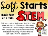 Soft Starts Pack - STEM - 6 Tub Ideas and Information