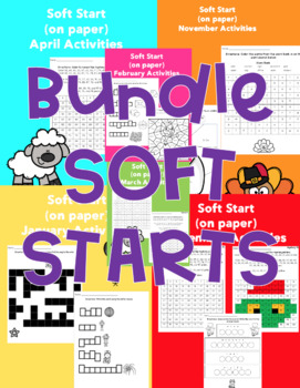 Preview of Soft Starts on Paper (GROWING BUNDLE)