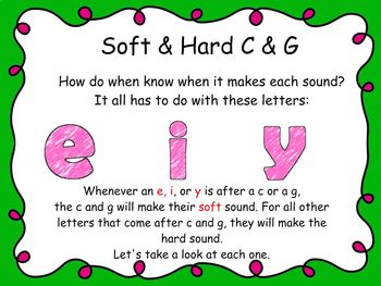 hard and soft c and g worksheet teachers pay teachers