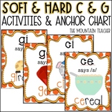 Hard and Soft C and G Anchor Charts and Worksheet | Phonic