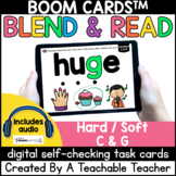 Soft and Hard C and G Boom Cards™️ | Read and Blend Soft C and G