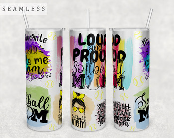 Mom Quotes Tumbler Wrap, 20 Oz Skinny Tumbler Mom Sayings Design