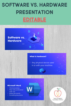 Preview of Software and Hardware PowerPoint Presentation