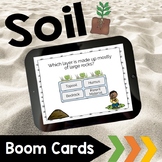 Soil - Boom Cards / Distance Learning / Digital Science Ta