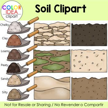 Preview of Soil Clip Art