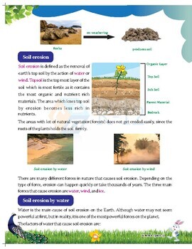 what are the three types of soil erosion