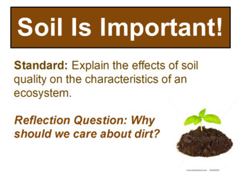 Preview of Soil - Flipchart Presentation