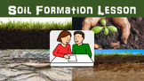 Soil Formation Lesson with Power Point, Worksheet, and Web