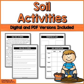 Preview of Soil Investigation Pack {Properties of Soil and the Different Layers}