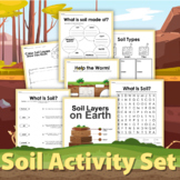 Soil Layers of Earth Activities and Worksheets