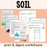 Soil - Reading Comprehension Worksheets