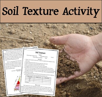 Preview of Soil Texture Activity (Soil in a water bottle activity)