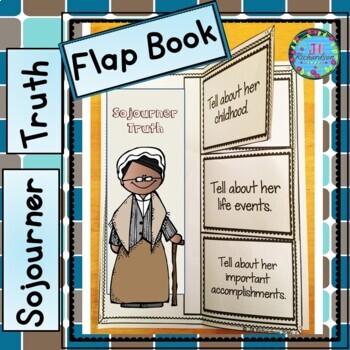 Preview of Biography Template Sojourner Truth ESL Writing Black History Month Project