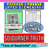 Sojourner Truth: Biography Passage and Comprehension Cross