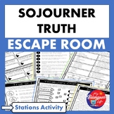Sojourner Truth Escape Room Reading Comprehension Stations