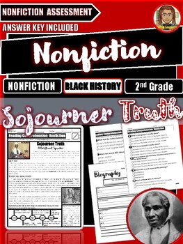 Preview of Sojourner Truth Nonfiction Reading Comprehension | Black History Month