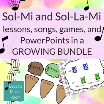 Preview of Sol-Mi and Sol-La Mi BUNDLE 1