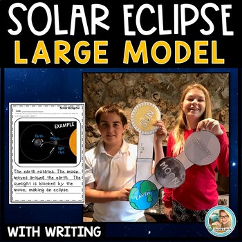 Preview of Solar Eclipse 2024 CRAFT | LARGE Model Project | Writing Activities