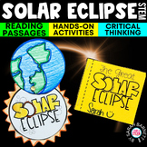 Solar Eclipse 2024 STEM Activity with Craft and Reading Passage