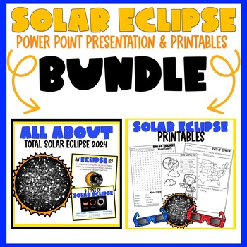 Preview of Solar Eclipse 2024 BUNDLE