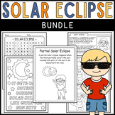 Solar Eclipse 2024 Activities Bundle | Solar Eclipse 2024