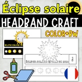 Solar Eclipse 2024 Activities Hats French , Phase Caps col