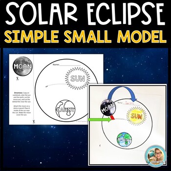 Preview of Solar Eclipse 2024 Activities | Small Model | Craft