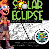 Solar Eclipse 2024 Activities| Solar Eclipse Memory Book| 