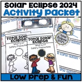 Solar Eclipse 2024 Activity Packet with Informational Book