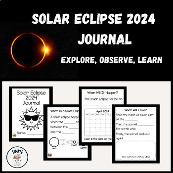 Preview of Solar Eclipse 2024 Adventure Journal