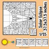 Solar Eclipse 2024 Bulletin Board Science Coloring Pages A