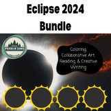 Solar Eclipse 2024 Bundle- Coloring, Reading, Vocabulary, 