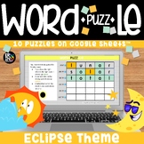 Solar Eclipse 2024 Critical Thinking Activities 10 Word Pu