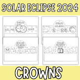 Solar Eclipse 2024 Crown Crafts Crowns- Headband Hat | Sol