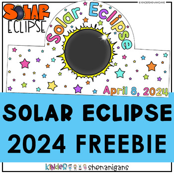 Preview of Solar Eclipse 2024 FREEBIE