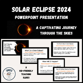 Preview of Solar Eclipse 2024 Journal and Slides