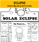 Solar Eclipse 2024 Kindergarten Activities