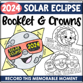 Solar Eclipse 2024 Memory Booklet Activities & Headband Crowns