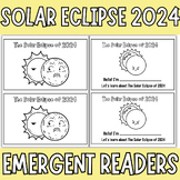 Solar Eclipse 2024 Mini Book for Emergent Readers/Mini Boo
