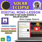 Solar Eclipse 2024 Mini Science Lesson | Watch and Answer 