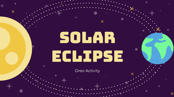 Preview of Solar Eclipse 2024 Oreo Activity Slides (Phases of the Eclipse)