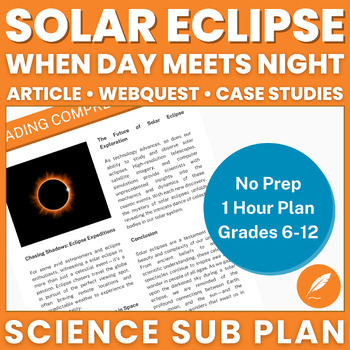 Preview of Total Solar Eclipse 2024: Phases, Corona, Penumbra (NO PREP Sub) Activities++