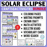 Solar Eclipse 2024 Printable Activities BUNDLE,Coloring Pa
