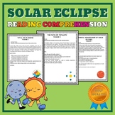 Solar Eclipse 2024 Reading Comprehension Passage Activities