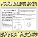 Solar Eclipse 2024 Reading Comprehension Passage and Quest