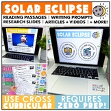 Solar Eclipse 2024 Reading Comprehension Passages, Writing